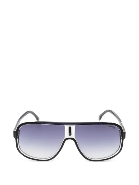 Carrera gradient-lens pilot-frame sunglasses Black CA1058SD5108