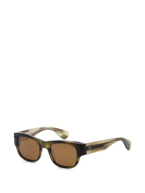 Garrett Leight Shasta square-frame sunglasses Brown 216151DGFRPCOFPLR