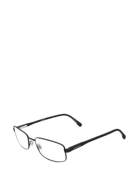Carrera matte-finish rectangle-frame glasses Black CARRERA26400355