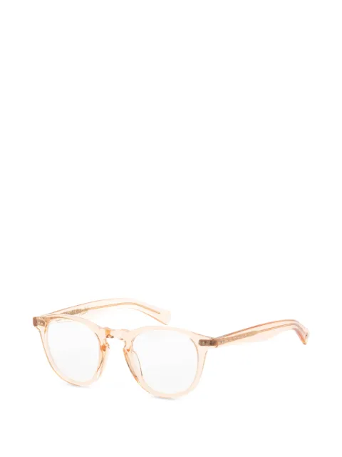 Garrett Leight Hampton X glasses Pink 1082