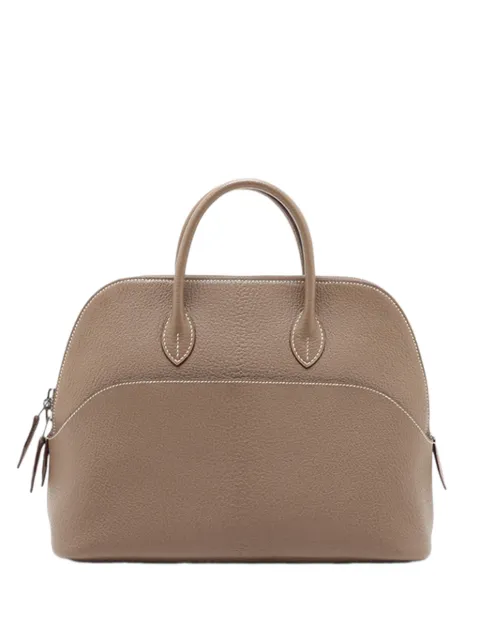 Hermès Pre-Owned 2007 Chevre Mysore Bolide 1923 30 handbag Brown XYKLXCURF5596HDL