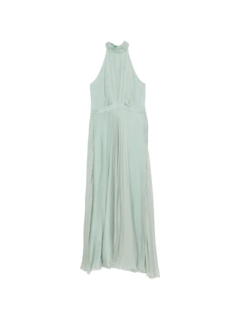Raquel Diniz Giovanna pleated maxi dress Green 5L03196NUS0019