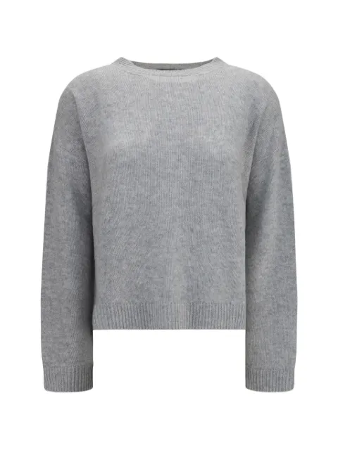Fabiana Filippi crew-neck mélange sweater Grey MAD216F016N900