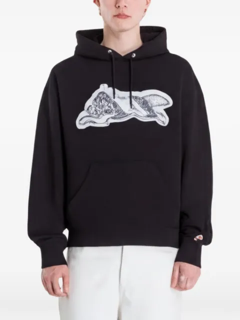 Billionaire Boys Club - Ice Cream Iced Out Running Dog Popover hoodie Black ICPH26234BLACK