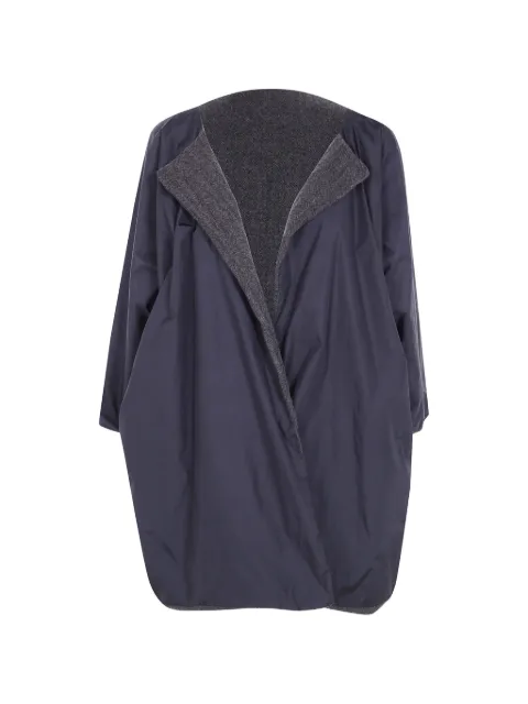 Daniela Gregis reversible cashmere coat Blue C20AEWPA271