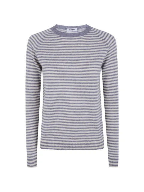 base striped cashmere sweater Grey B85801732