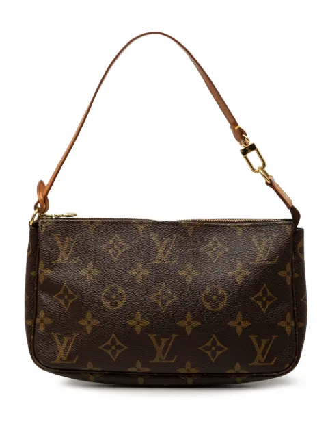 Louis Vuitton Pre-Owned 2002 Monogram Pochette Accessoires shoulder bag Brown YPLWCFIU00NZZUI3