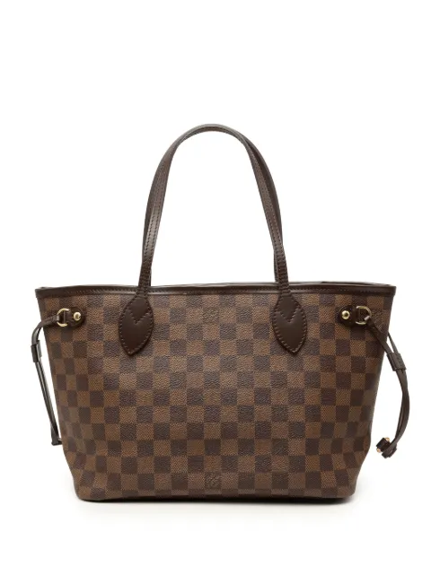 Louis Vuitton Pre-Owned 2011 Damier Ebene Neverfull PM tote bag Brown X5QBO7LMQ29TRXB4