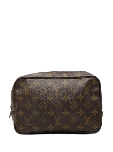 Louis Vuitton Pre-Owned 1987 Monogram Trousse Toilette 23 clutch bag Brown VXSGQ42M9CFGVPO8