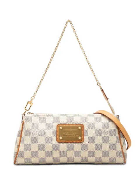 Louis Vuitton Pre-Owned 2010 Damier Azur Eva satchel White UFP1NR7JZ5VGI6EC