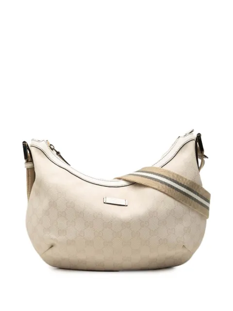 Gucci Pre-Owned 2000-2015 GG Canvas Web crossbody bag Neutrals JJ9WNFVSYHNY20QD