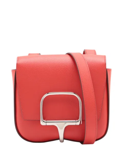 Hermès Pre-Owned 2022 Mini Epsom Della Cavalleria crossbody bag Red VVDZZ2GBKSKBEO17