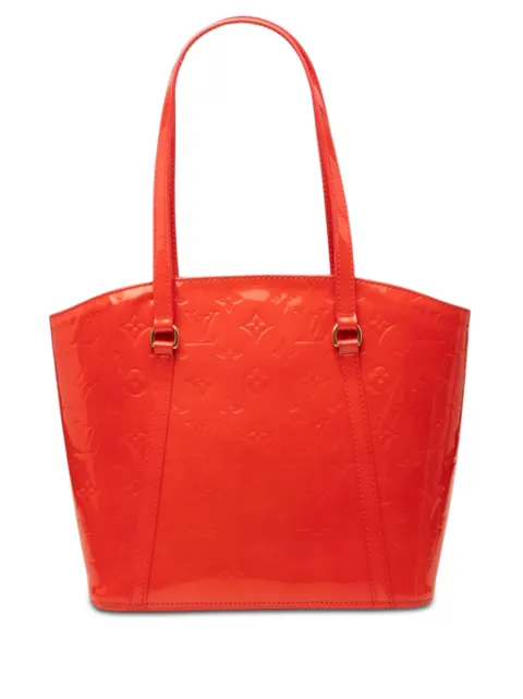 Louis Vuitton Pre-Owned 2012 Monogram Vernis Avalon MM tote bag Red C2GDJQ4227K8H19H