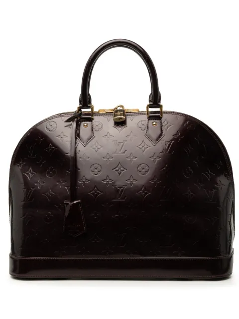 Louis Vuitton Pre-Owned 2010 Monogram Vernis Alma GM handbag Purple 9BVMZJLK6M4EKPUW