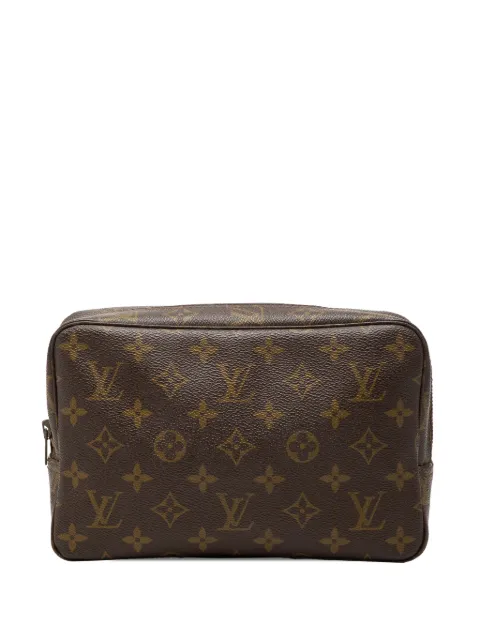 Louis Vuitton Pre-Owned 1982 Monogram Trousse Toilette 23 clutch bag Brown D8VZDH0R5W7WDJMO