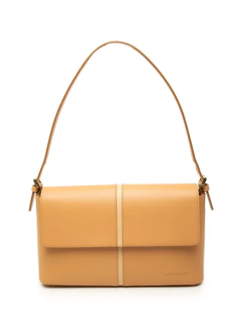 Burberry Pre-Owned 2000-2017 Leather Flap shoulder bag Brown SURQ5WLVG38E9GQU
