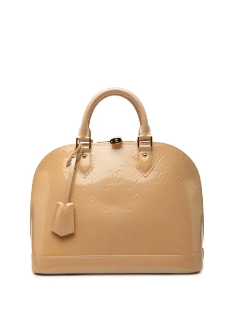 Louis Vuitton Pre-Owned 2010 Monogram Vernis Alma PM handbag Neutrals NHMUSIYXFN9HPTI9
