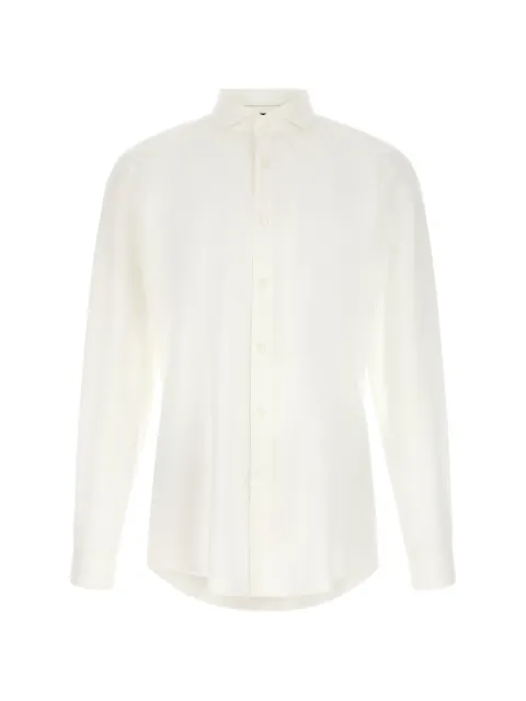 BOSS long-sleeved shirt White 50567093