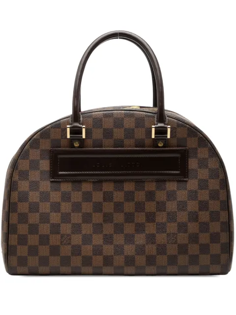 Louis Vuitton Pre-Owned 1999 Damier Ebene Nolita handbag Brown GIQ5OTDA2Z9C2IEH