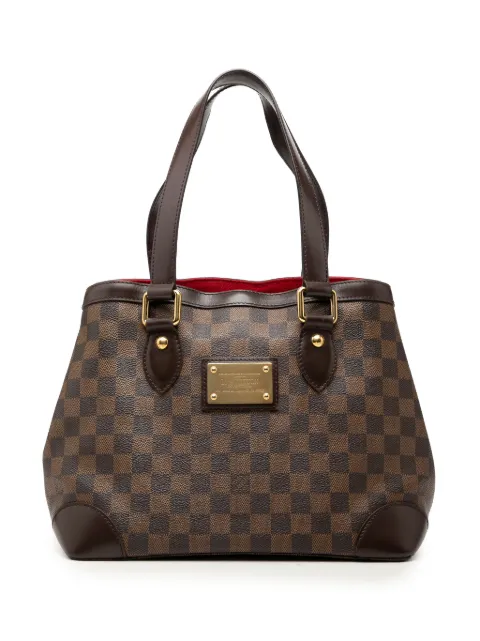 Louis Vuitton Pre-Owned 2000-2015 Damier Ebene Hampstead PM tote bag Brown F3J2MAZ9MW9LF3P6