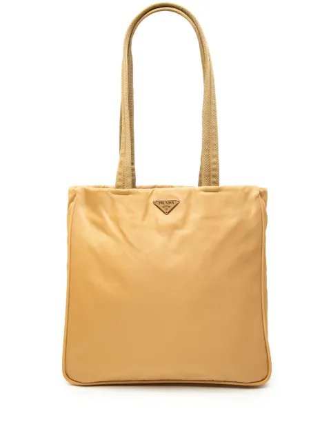 Prada Pre-Owned 2000-2013 Tessuto tote bag Brown 28YGT4YIHLLUN0IT