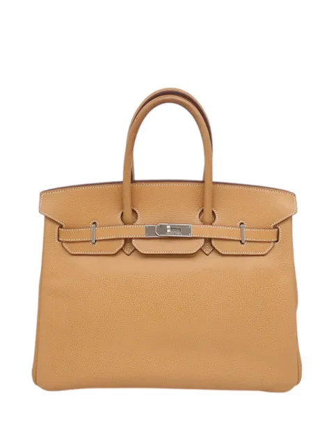 Hermès Pre-Owned 2006 Togo Birkin Retourne 35 handbag Brown 2V8VPJC80UZWH796