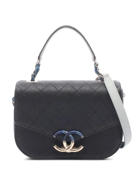CHANEL Pre-Owned 2018 Matelassé Coco shoulder bag Black 109459725094758