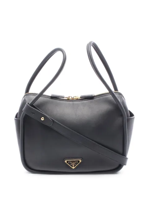 Prada Pre-Owned 2010s Darling leather shoulder bag Black 1093806