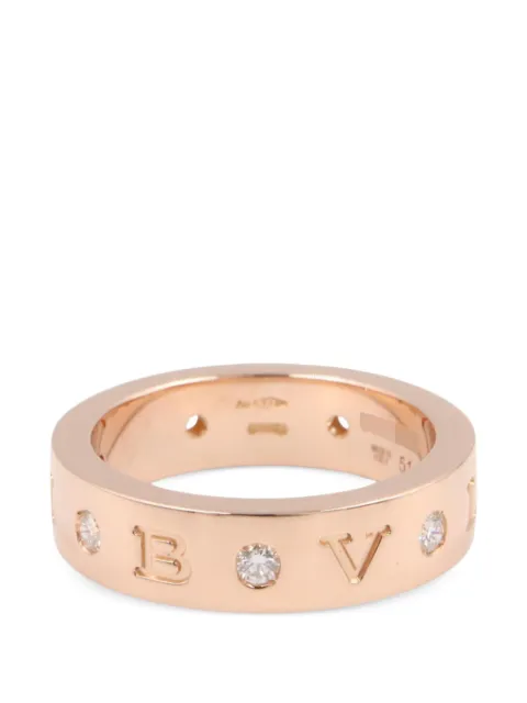 Bvlgari Pre-Owned 2010s Roman Sorbet diamond ring Pink 1091918KA3SRC