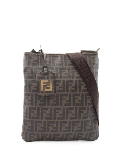 Fendi Pre-Owned 2010s Zucca shoulder bag Brown 1093040