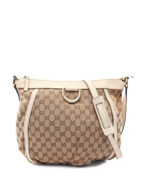 Gucci Pre-Owned 2000s Abby GG shoulder bag Neutrals 1092942