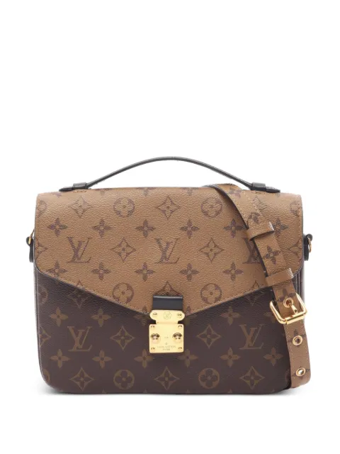 Louis Vuitton Pre-Owned 2010s Metis monogram reverse shoulder bag Brown 1094095
