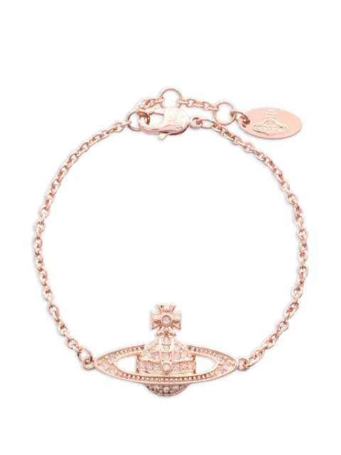 Vivienne Westwood Pre-Owned Mini Bas Relief Chain bracelet Pink 1093866