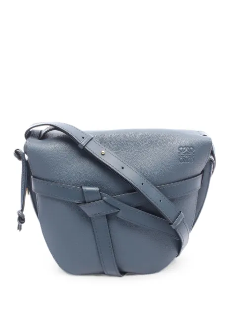 Loewe Pre-Owned 2000s medium Gate cross body bag Blue 1094730