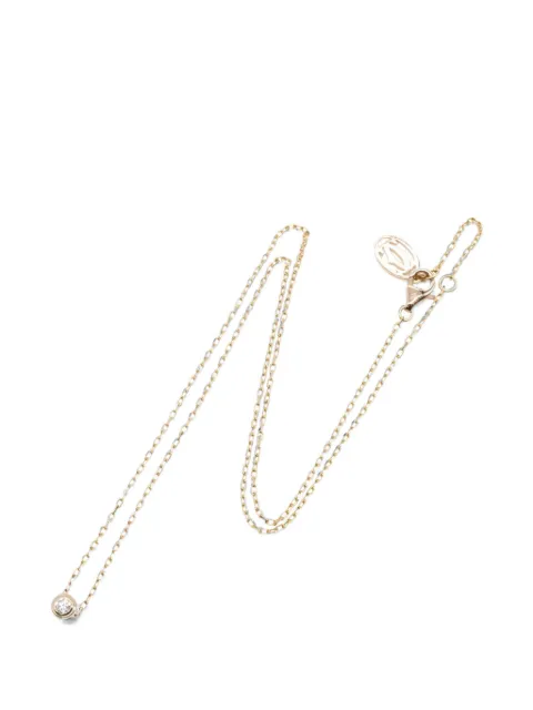 Cartier 2010s Damour SM diamond necklace Gold 1091901UU8815