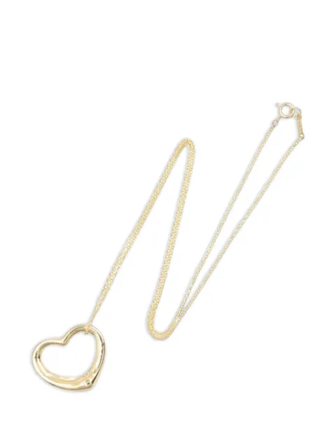Tiffany & Co. Pre-Owned 2010s Open Heart necklace Gold 1091916