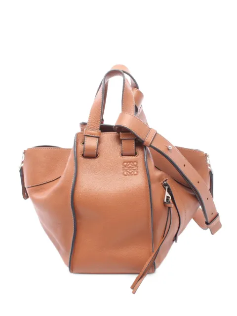 Loewe Pre-Owned 2000s Hammock leather handbag Brown 1093824