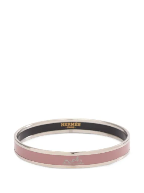 Hermès Pre-Owned 2010s PM slip-on bangle Silver 1084944