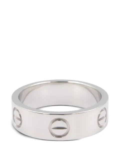 Cartier 1996 Love ring Silver 1093886AO9490