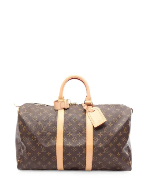 Louis Vuitton Pre-Owned 2004 45 Keepall Monogram holdall Brown 1092925FL0064