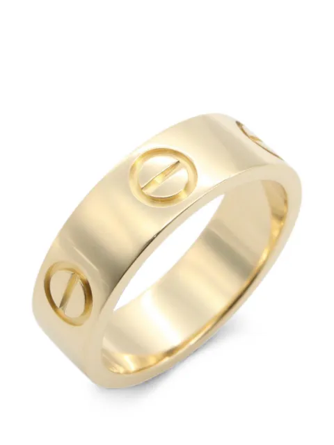 Cartier 2010s Love screw-motif ring Gold 1093747BIO365