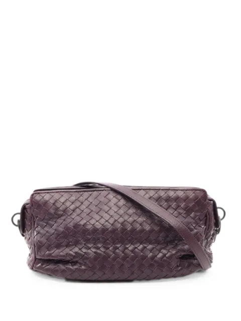 Bottega Veneta Pre-Owned 2010s Intrecciato shoulder bag Purple 1094680