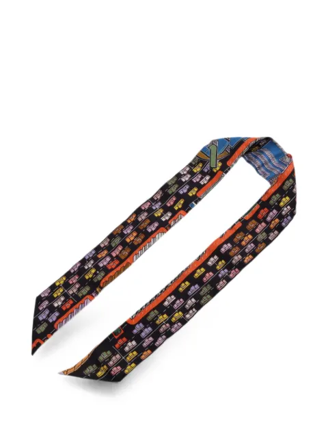 Hermès Pre-Owned 2010s Pantin City scarf Black 1090453