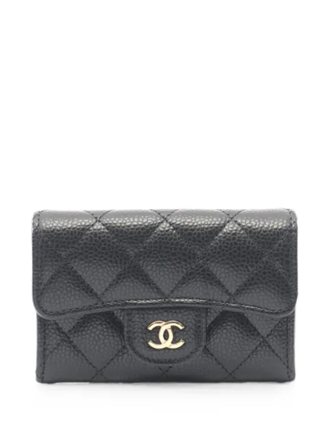 CHANEL Pre-Owned Classic Flap card holder Black 1092236HUP240LE