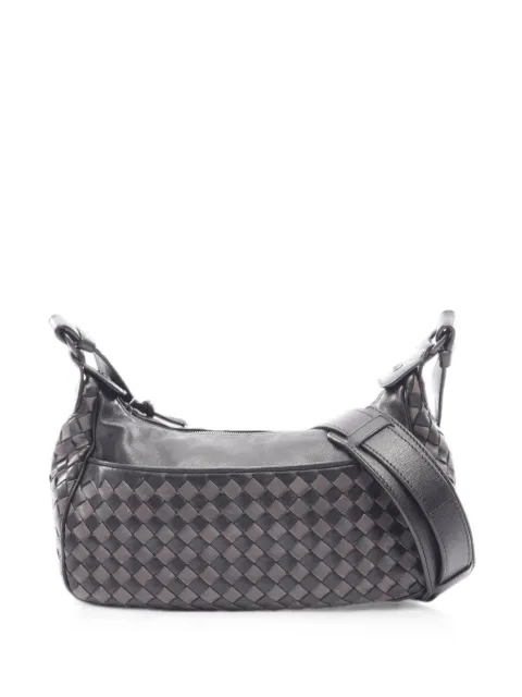 Bottega Veneta Pre-Owned 2000s Intrecciato shoulder bag Black 1093770