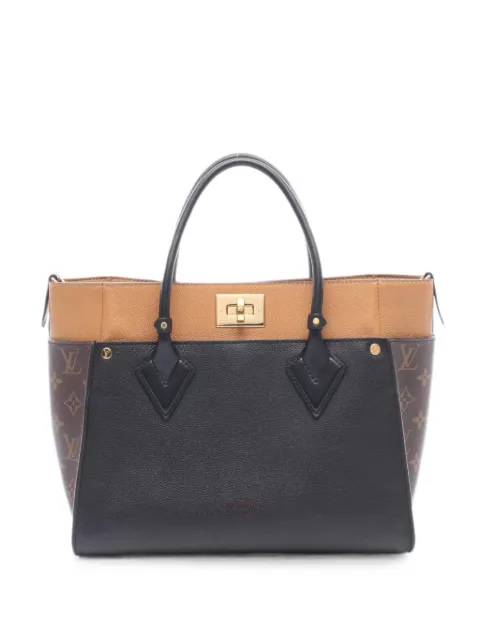 Louis Vuitton Pre-Owned 2020s MM On My Side tote bag Black 1094081AH4230