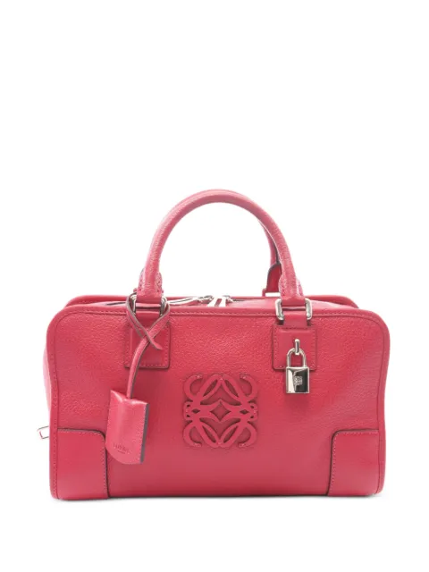 Loewe Pre-Owned 2010s 28 Amazona weekend bag Red 1093758