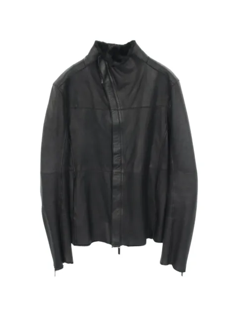 Emporio Armani Pre-Owned 2010s reversible jacket Black 1065621