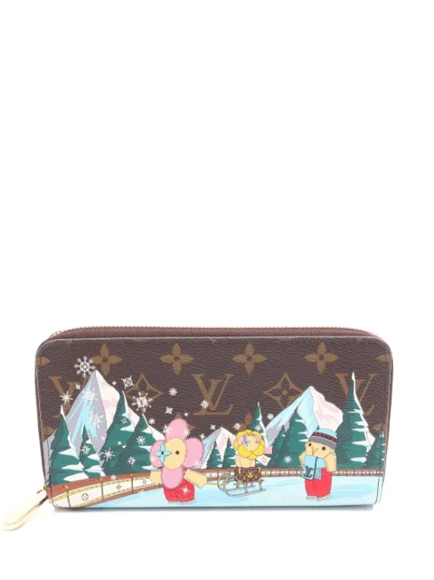 Louis Vuitton Pre-Owned Monogram Vivienne zippy wallet Brown 1093544