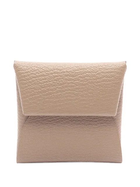Hermès Pre-Owned 2021 Bastia coin purse Neutrals 1094138Z